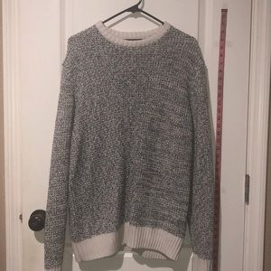 ASOS NEW LOOK GRAY/Cream Sweater